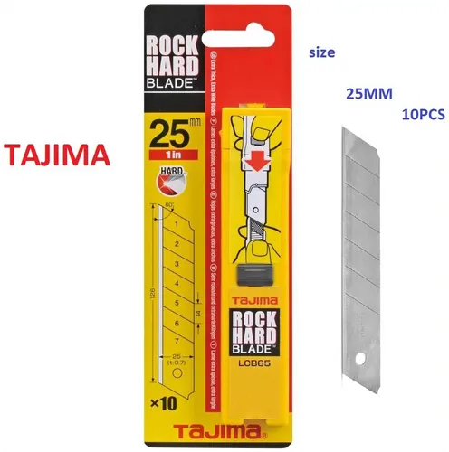 להב עבה LCB65 לסכינים רחבים דגמים LC650 TAJIMA אריזה גדולה