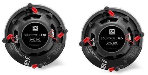 זוג רמקולים שקועי תקרה מבית Morel סדרת Soundwall Pro דגם DMC800 