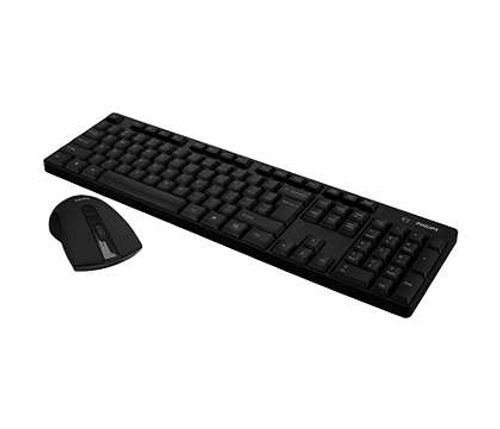 סט מקלדת אלחוטי PHILIPS SPT6501B פיליפס