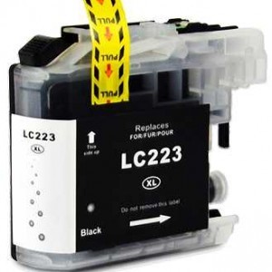 דיו שחור תואם Brother LC223BK 