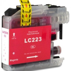 דיו אדום תואם Brother LC223M 