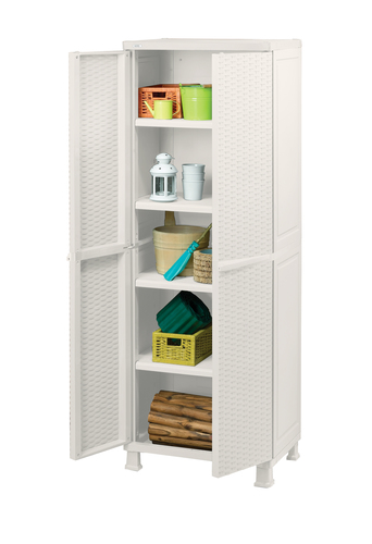ארון שירות 9280 לבן UTILITY RATTAN