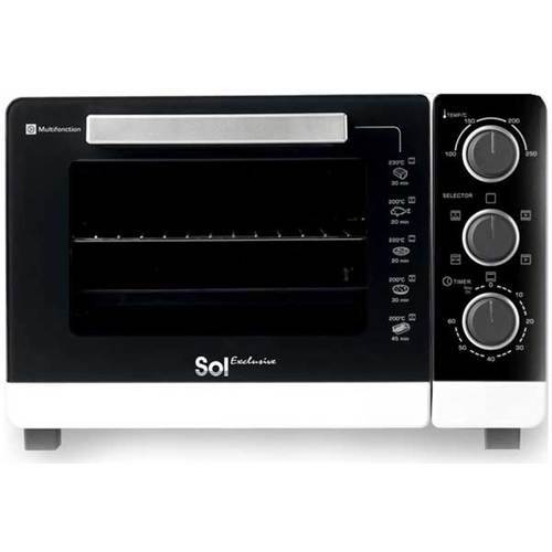 טוסטר אובן 43 ליטר Sol GL-1043L שחור סול
