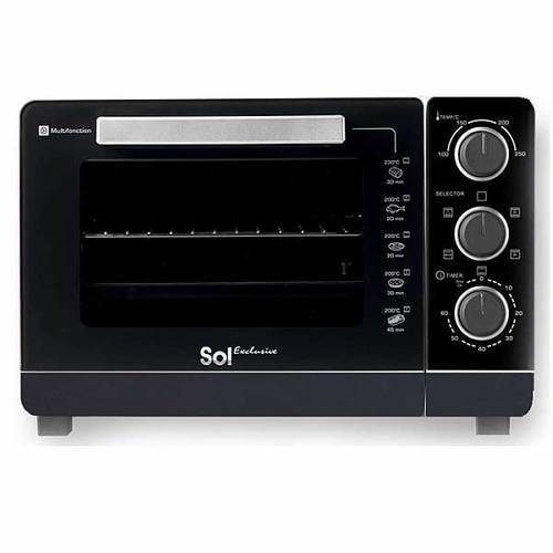 טוסטר אובן 43 ליטר Sol GL-1043B שחור סול