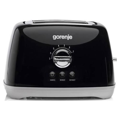 מצנם 2 פרוסות Gorenje T900RLBK שחור גורניה