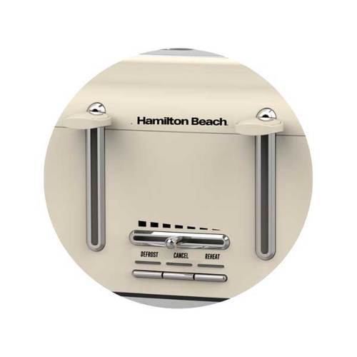 מצנם יוקרתי 4 פרוסות Hamilton Beach 22702-IS BI קרם המילטון ביץ'