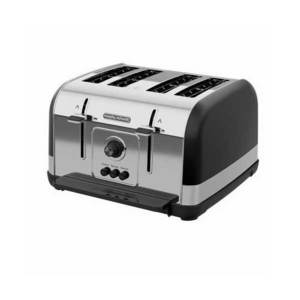 מצנם מפואר 4 פרוסות Morphy Richards VENTURE 240131 שחור מורפי ריצ