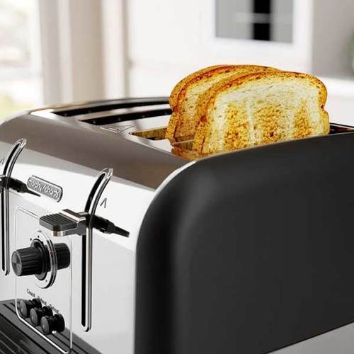 מצנם מפואר 4 פרוסות Morphy Richards VENTURE 240131 שחור מורפי ריצ'רדס