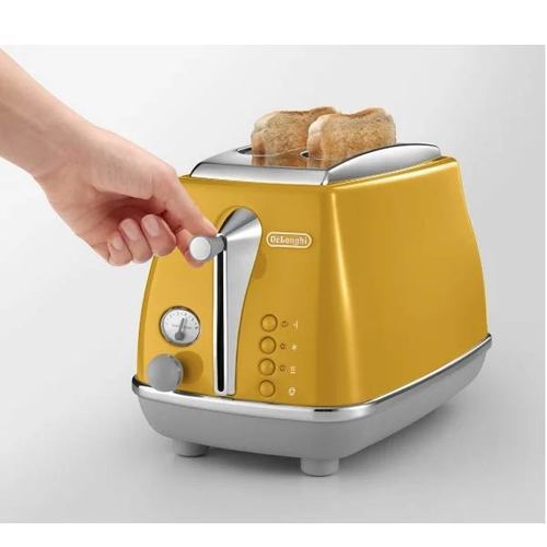 מצנם 2 פרוסות Delonghi CTOC2103 צהוב דלונגי