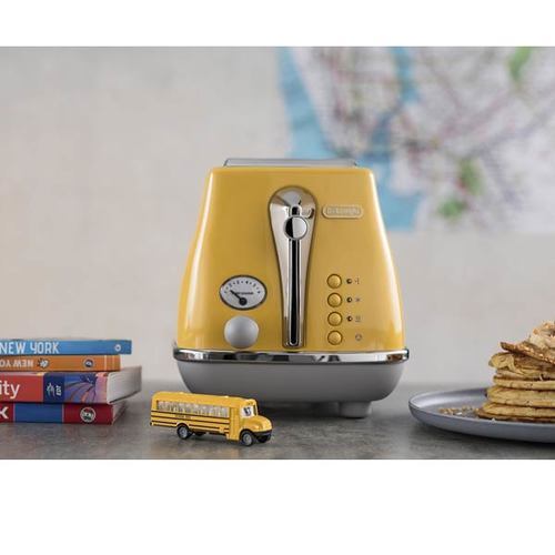 מצנם 2 פרוסות Delonghi CTOC2103 צהוב דלונגי