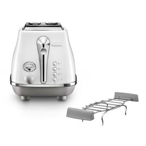 מצנם 2 פרוסות Delonghi CTOC2103 לבן דלונגי