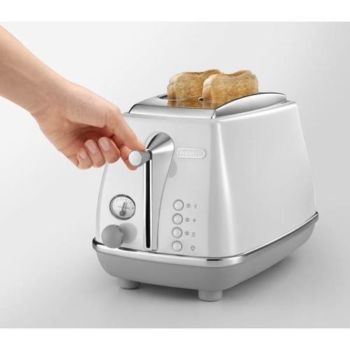 מצנם 2 פרוסות Delonghi CTOC2103 לבן דלונגי