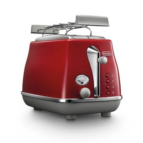 מצנם 2 פרוסות Delonghi CTOC2103 אדום דלונגי