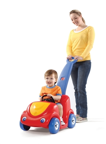 מכונית חיפושית עם מוט דחיפה