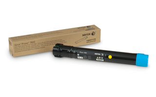 טונר זירוקס כחול גדול Xerox 7800 Toner 106R01570