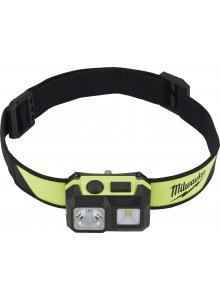 פנס ראש בטיחותי צהוב 310 לומינס V12 LED סוללת ISHL - AAA