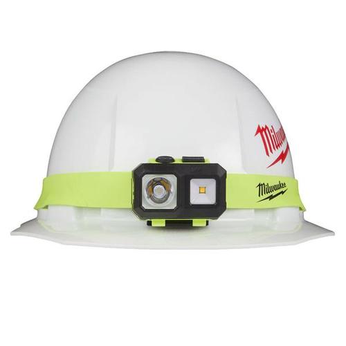 פנס ראש בטיחותי צהוב 310 לומינס V12 LED סוללת ISHL - AAA