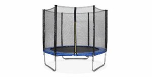 טרמפולינה + סולם 10 פיט | 305 ס"מ בצבע כחול | JUMPY JUMP | מק"ט TIL305