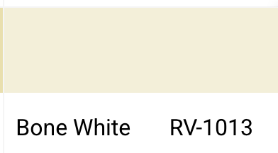 ספריי מבריק הארדקור RV-1013 - Bone White