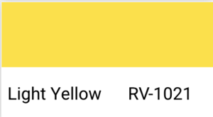 ספריי מבריק הארדקור RV-1021 Light Yellow