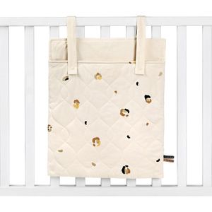 שק חיתולים לתליה על מיטה או עריסת תינוק 100% כותנה - טייגר