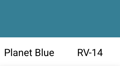 ספריי מבריק הארדקור RV-14 Planet Blue 