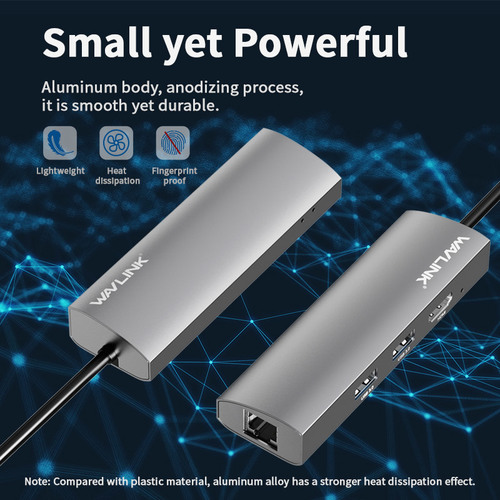 UHP3408 USB-C מיני עגינה 