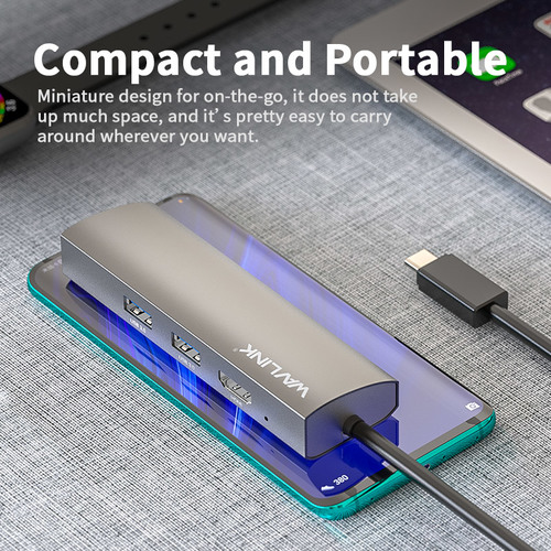 UHP3408 USB-C מיני עגינה 