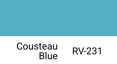 ספריי מבריק הארדקור RV-231 Cousteau Blue 