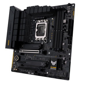 לוח ASUS TUF GAMING B760M-PLUS D4 LGA1700USB3.2 GEN2.2 DDR4 4SLOT ARGB 90MB1D10