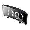 שעון שולחני דיגיטלי מעורר עם תאורת לד Multi Function Mirror Alarm Clock For Bedroom NY3261