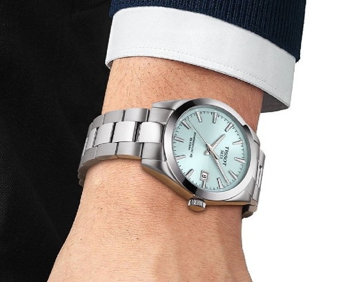 Tissot T1274071135100 Gentleman מנגנון אוטומטי 80 שעות 