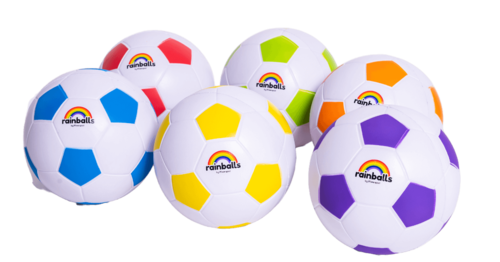 כדור ספוג RAINBALL מצופה - 17.5 ס