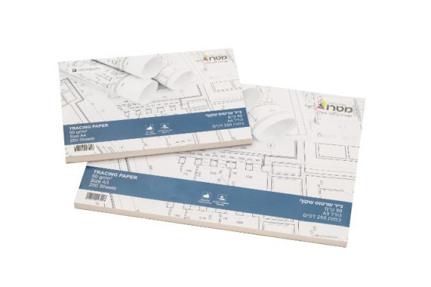 נייר שרטוט 52 גרם A3 סקיצה