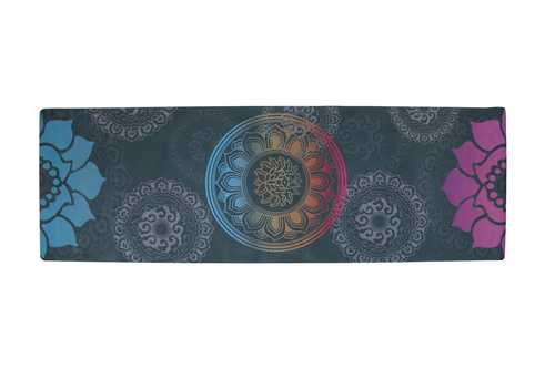 מזרן יוגה גומי טבעי דגם  NIGHT FLOWER
