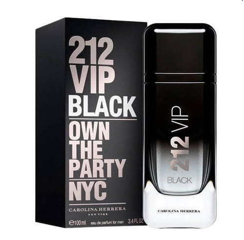 בושם לגבר Carolina Herrera 212 vip Black EDP 100 ml