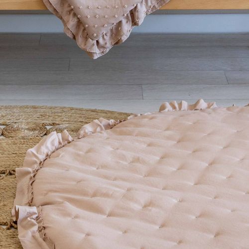 משטח פעילות עגול מעוצב מבד 110 ס