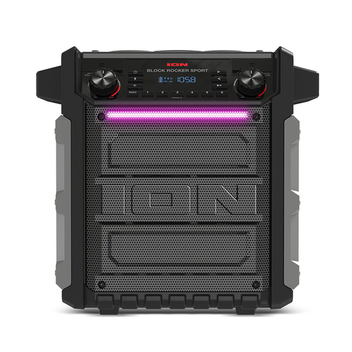 רמקול נייד בלוטוס מוגן מים Ion יון Block Rocker Sport