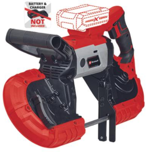 מסור סרט ידני נטען לחיתוך ברזל 18V דגם EINHELL TE-MB 18/127 גוף בלבד!