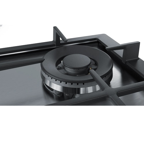 כיריים גז 4 להבות Bosch PCH6A5B95Y בוש נירוסטה