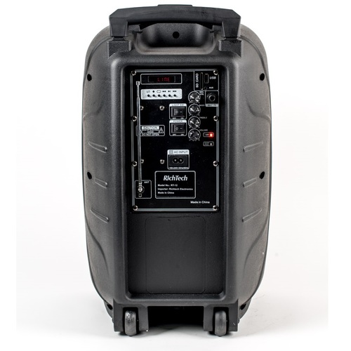 מערכת קריוקי ניידת 12 אינץ RichTech ריצ'טק RT12V2