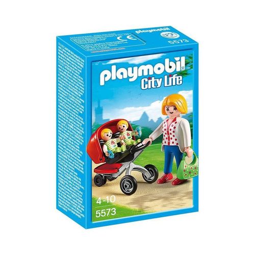 פליימוביל אמא עם עגלת תאומים 5573