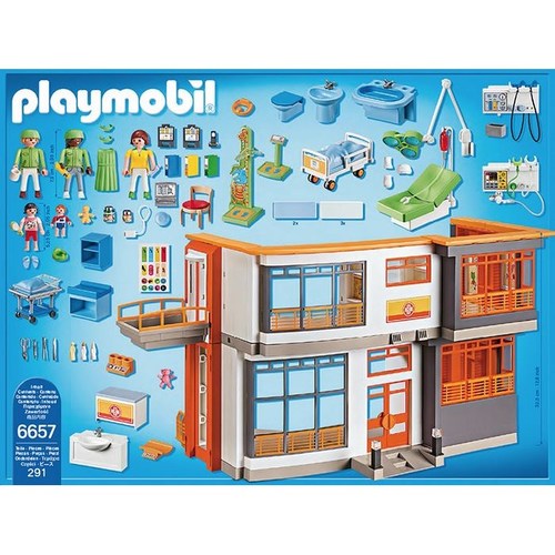 בית חולים מרוהט לילדים פליימוביל 6657