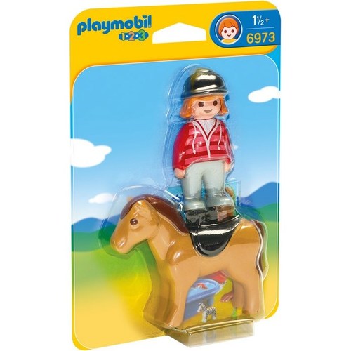 פרשית על סוס לגיל הרך 1,2,3 פליימוביל 6973
