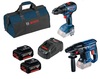סט מברגה + פטישון Professional 18V- Li כולל 2 סוללות 5AH מבית BOSCH
