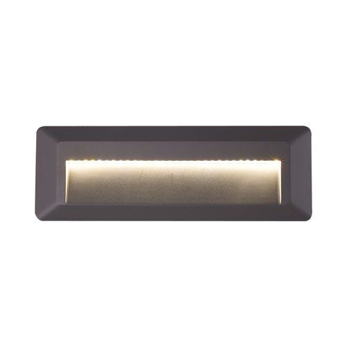 צמוד קיר מלבן אפור LOTUS-V12V 2W IP65 גוון אור משתנה בקליק  Nisko 
