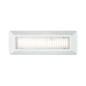 צמוד קיר מלבן לבן LOTUS-L12V 3W IP65 גוון אור משתנה בקליק Nisko
