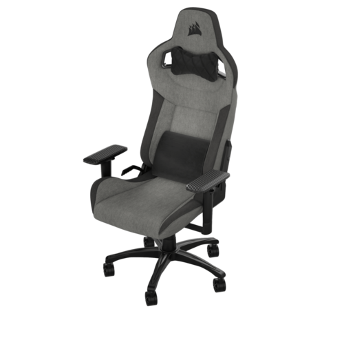 כיסא גיימינג CORSAIR T3 Rush 2023 Fabric Charcoal Grey