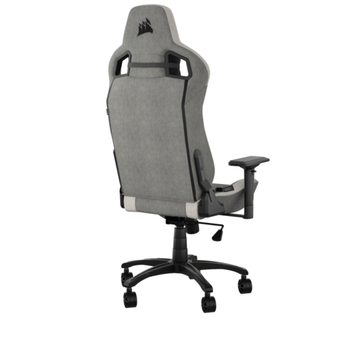 כיסא גיימינג CORSAIR T3 Rush 2023 Fabric White Grey