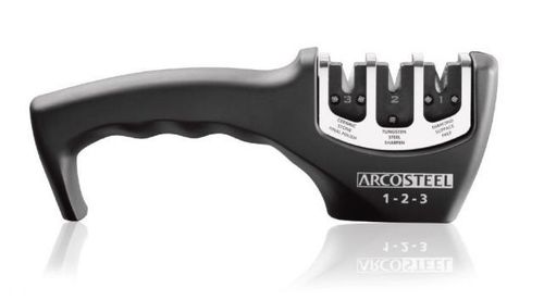 משחיז סכינים שולחני 3 שלבים ארקוסטיל | ARCOSTEEL